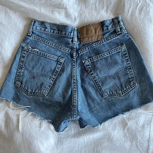 vintage levis cut off shorts